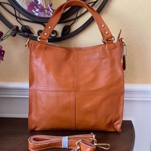 Xmas Gift - NWT Italian Leather Shoulder/Crossbody Bag